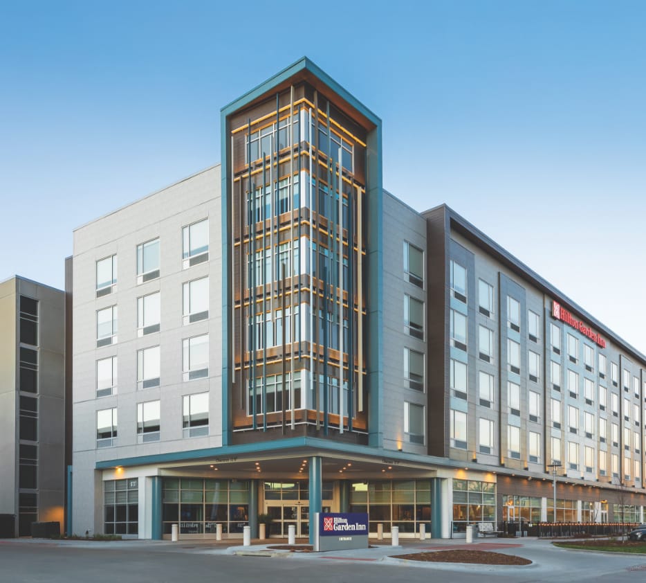 outside of hilton garden inn