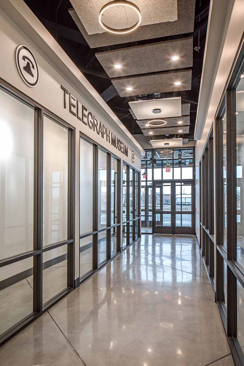 Telegraph Lofts hallway