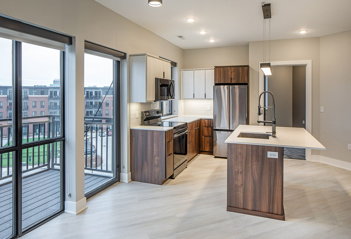 Telegraph Lofts kitchen
