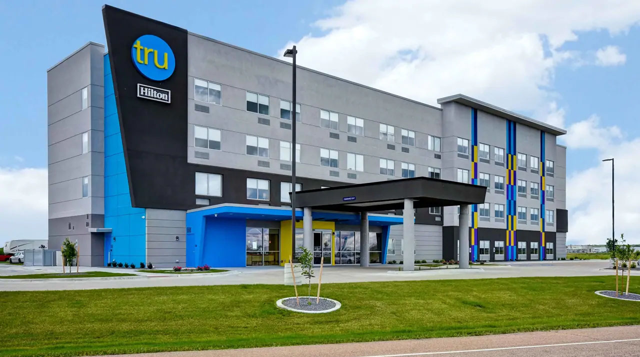 true hilton exterior