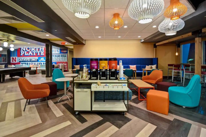 tru hilton coffee cart