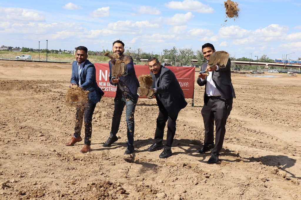 NGC marked the groundbreaking of the new Hampton Inn Home2 Suites in Aurora, Colorado
