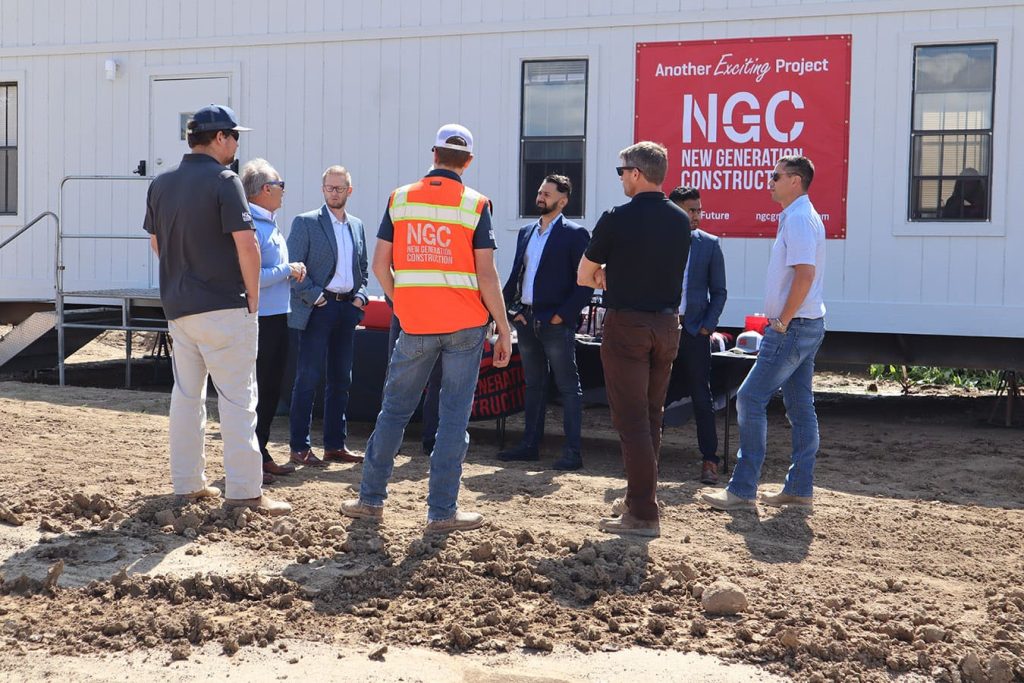 NGC marked the groundbreaking of the new Hampton Inn Home2 Suites in Aurora, Colorado