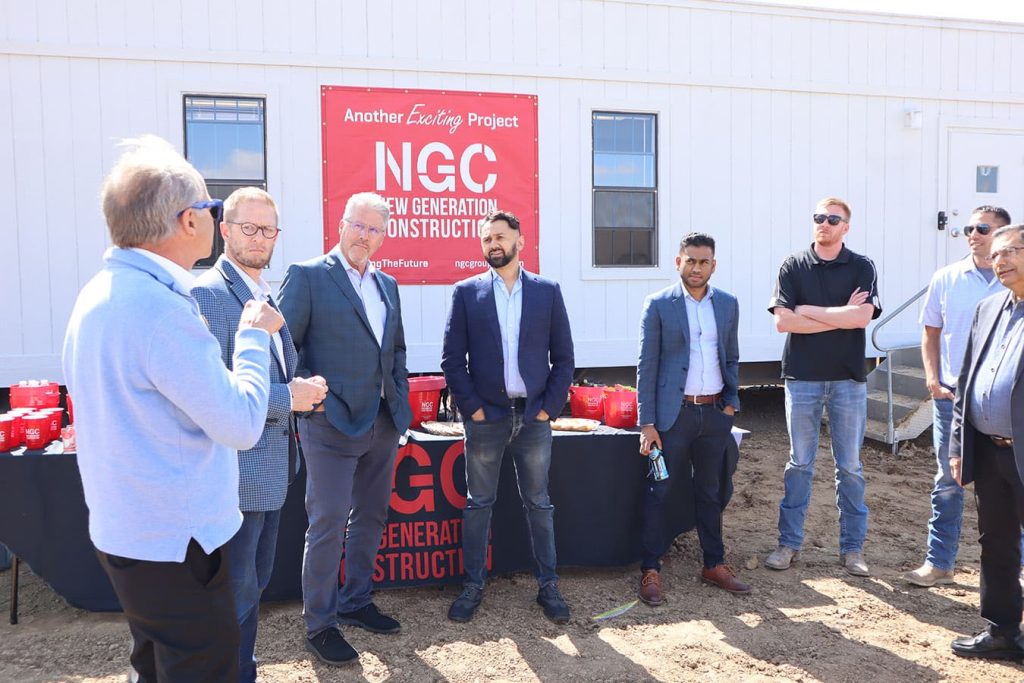 NGC marked the groundbreaking of the new Hampton Inn Home2 Suites in Aurora, Colorado
