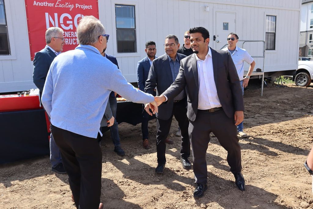NGC marked the groundbreaking of the new Hampton Inn Home2 Suites in Aurora, Colorado