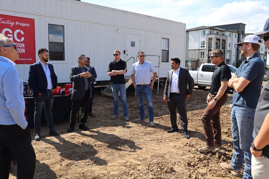 NGC marked the groundbreaking of the new Hampton Inn Home2 Suites in Aurora, Colorado