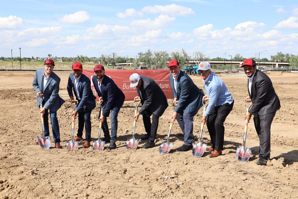 NGC marked the groundbreaking of the new Hampton Inn Home2 Suites in Aurora, Colorado