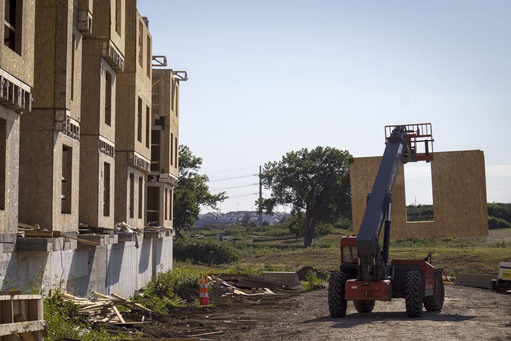 Framing Progress at Chateau at Yankee Hill