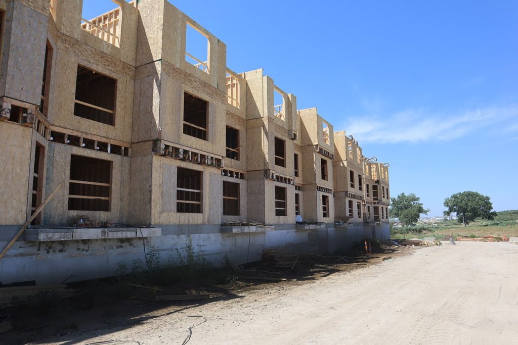 Framing Progress at Chateau at Yankee Hill