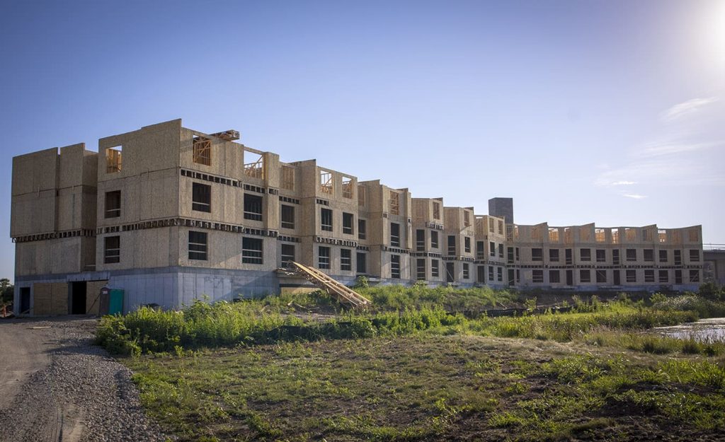 Framing Progress at Chateau at Yankee Hill