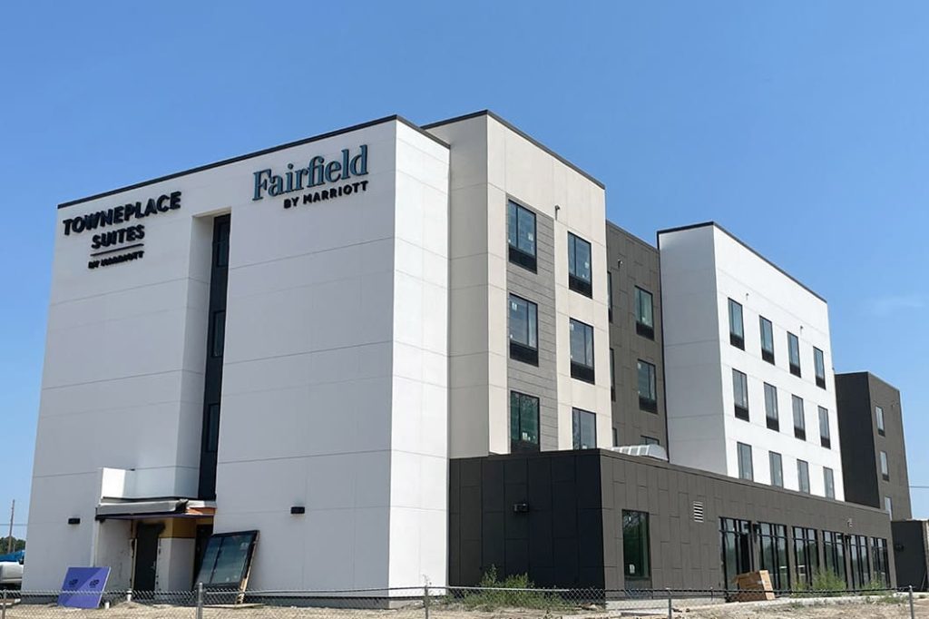 Dual-Brand Marriott Hotel Nears Completion in Norfolk