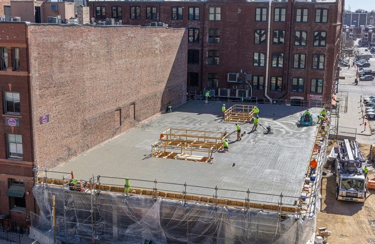 Concrete Pour Completed for Moxy Hotel