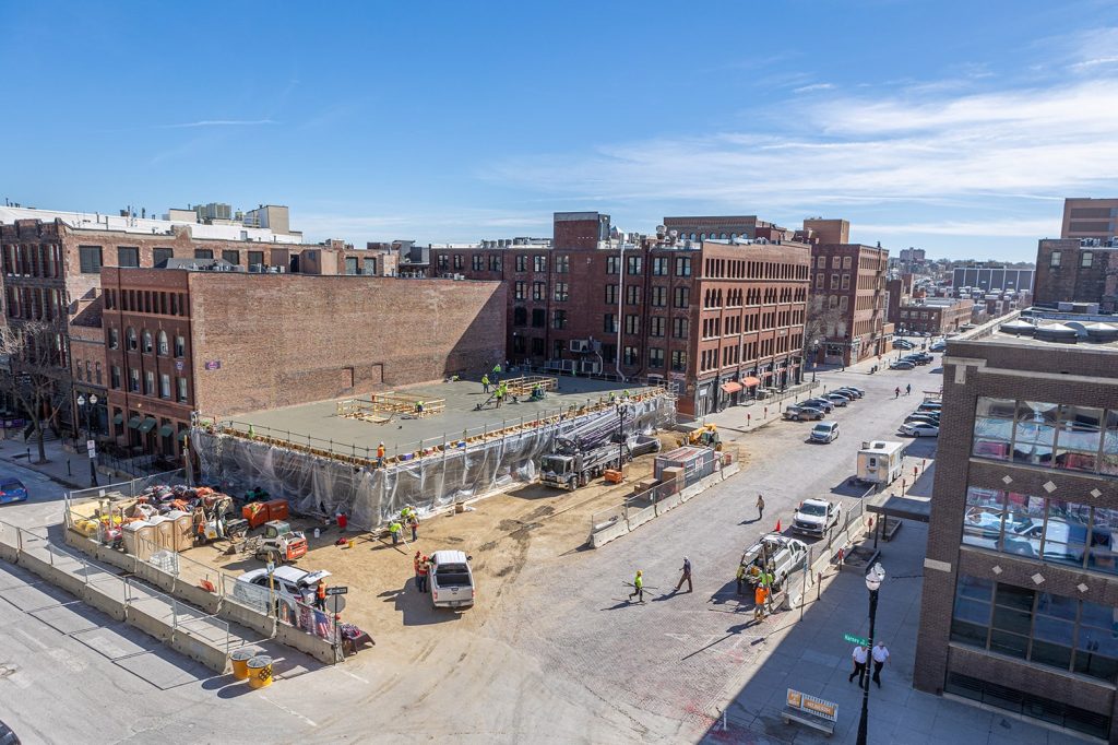 Concrete Pour Completed for Moxy Hotel