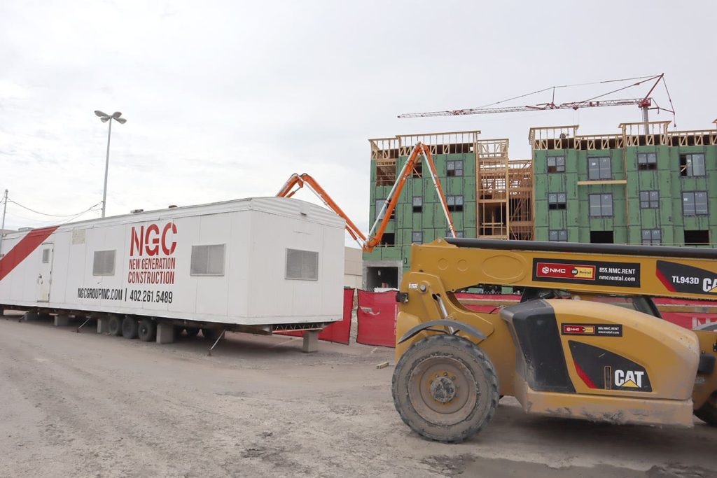 4-Story Mixed-Use Building Tops Out in North Platte