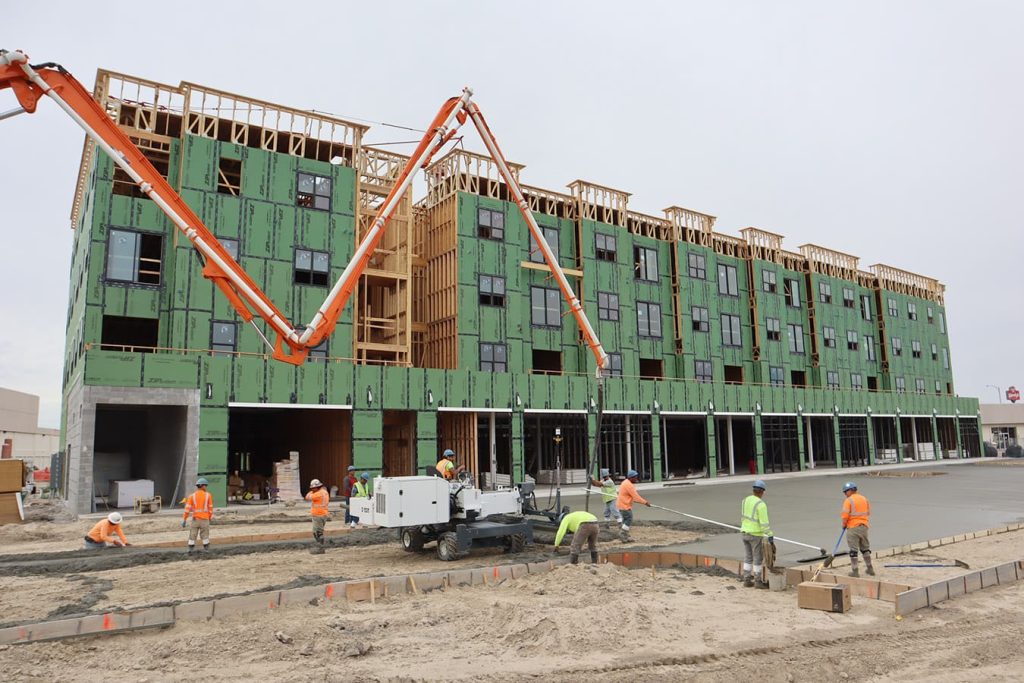 4-Story Mixed-Use Building Tops Out in North Platte