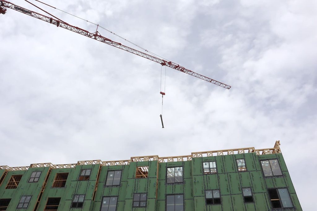 4-Story Mixed-Use Building Tops Out in North Platte