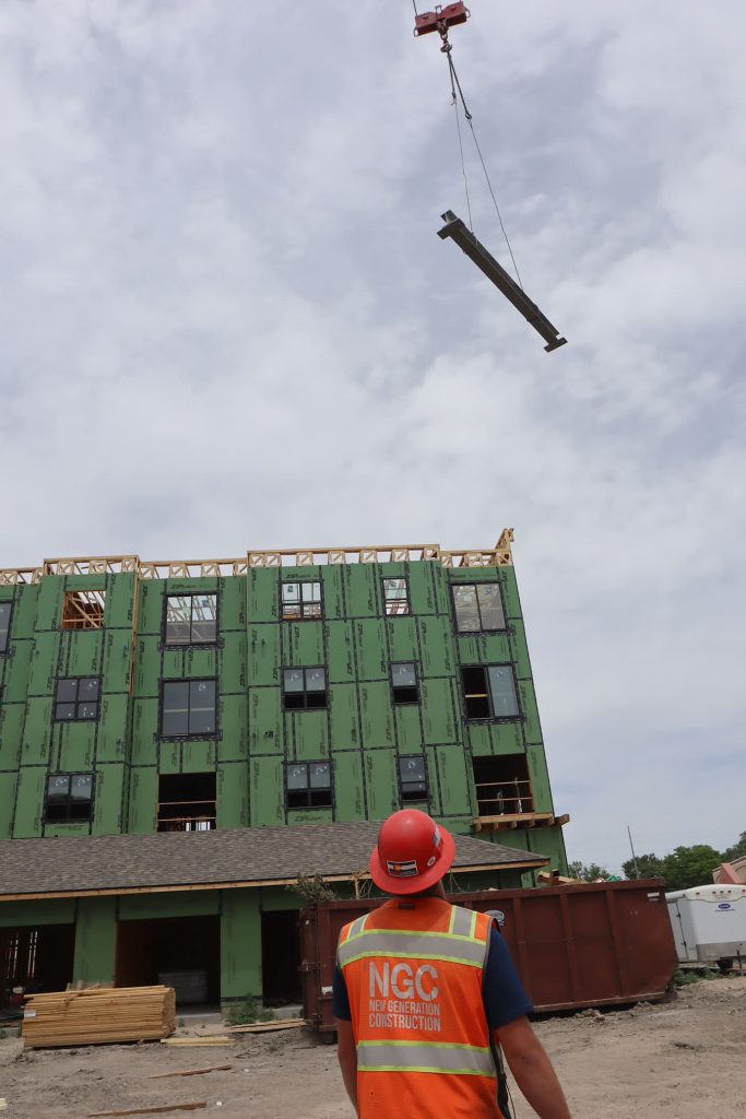 4-Story Mixed-Use Building Tops Out in North Platte