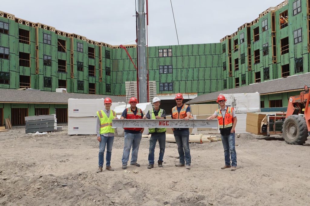 4-Story Mixed-Use Building Tops Out in North Platte