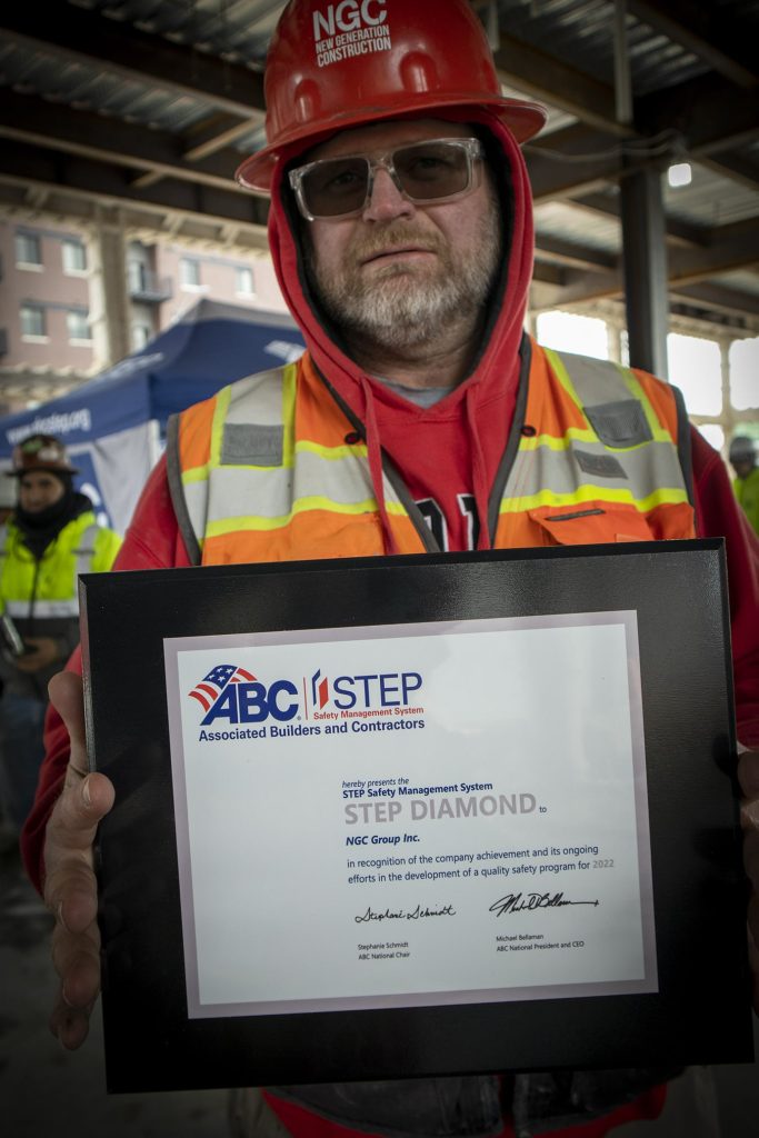 NGC Earns ABC STEP Diamond Safety Award