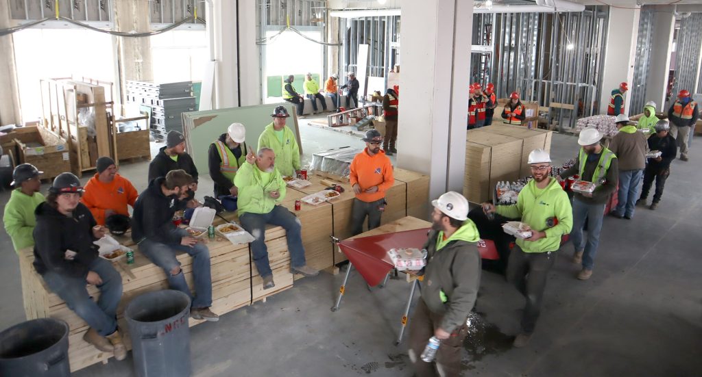 NGC Tops Out at Canopy Park in Lincoln's Haymarket
