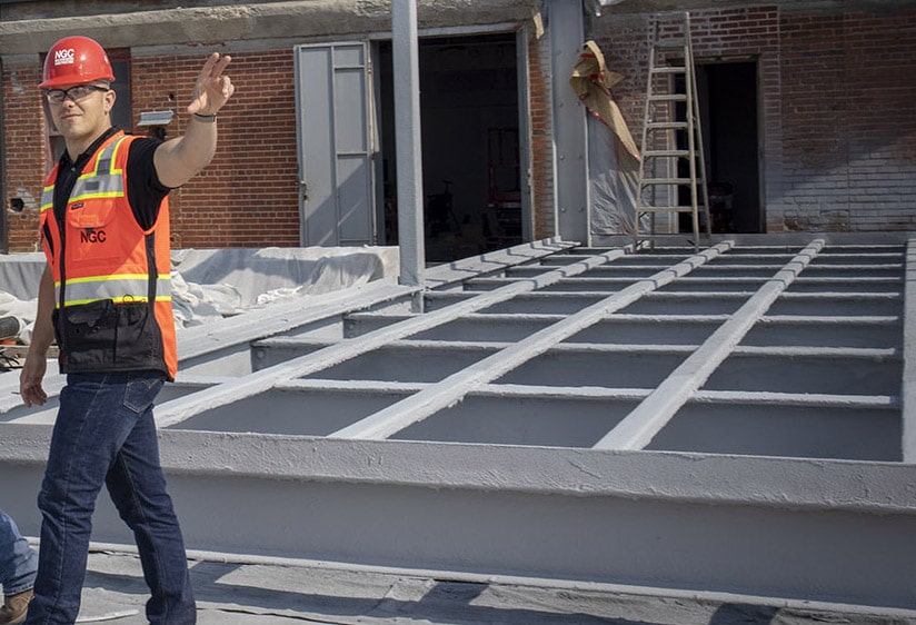 NGC Finalizes Atrium Building Renovation with Rooftop Deck
