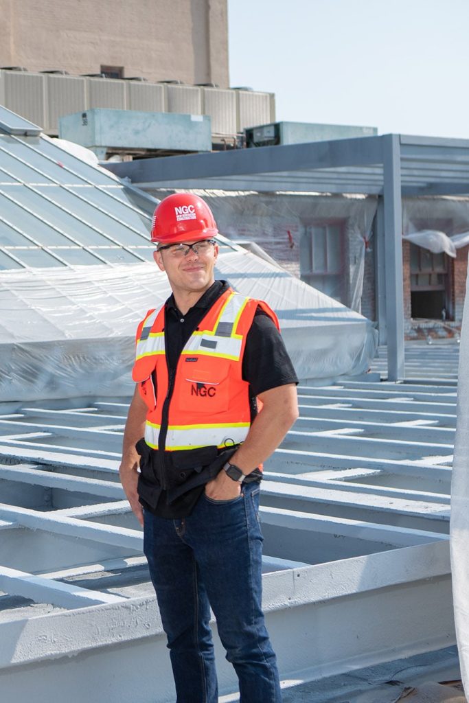 NGC Finalizes Atrium Building Renovation with Rooftop Deck