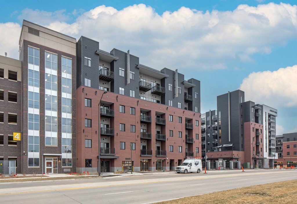 Canopy Park Apartments Completed in Lincoln's Haymarket