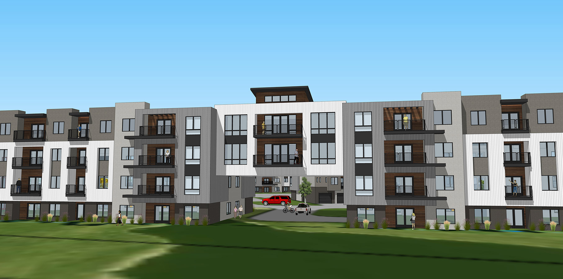Chateau apartment rendering