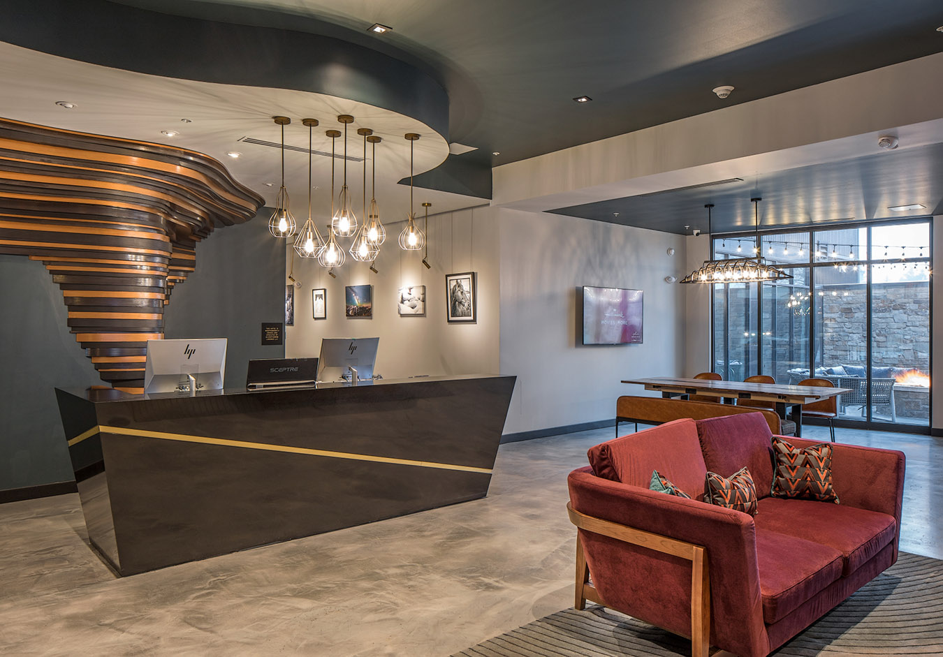 Hotel indigo front desk