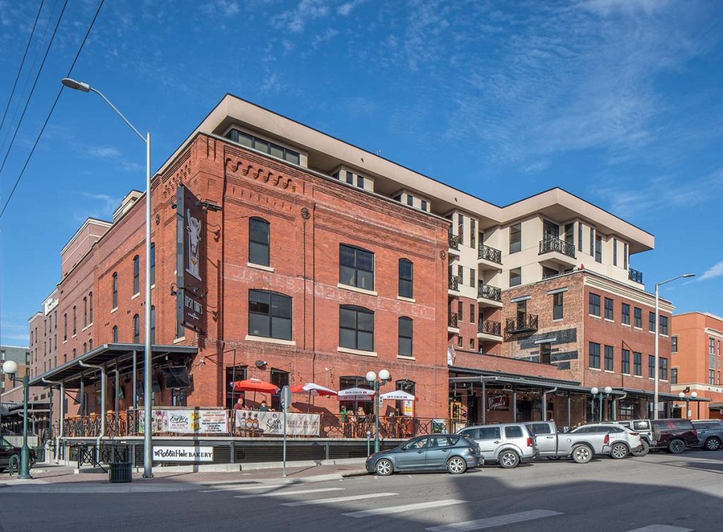 Arena lofts exterior