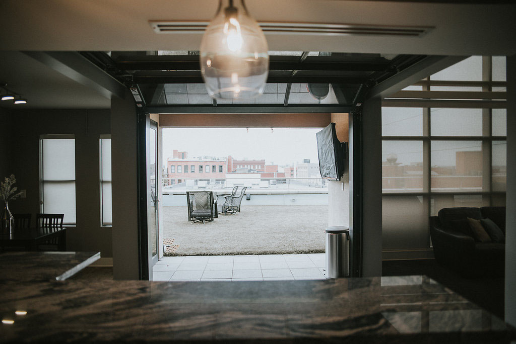 canopy row apartment garage door