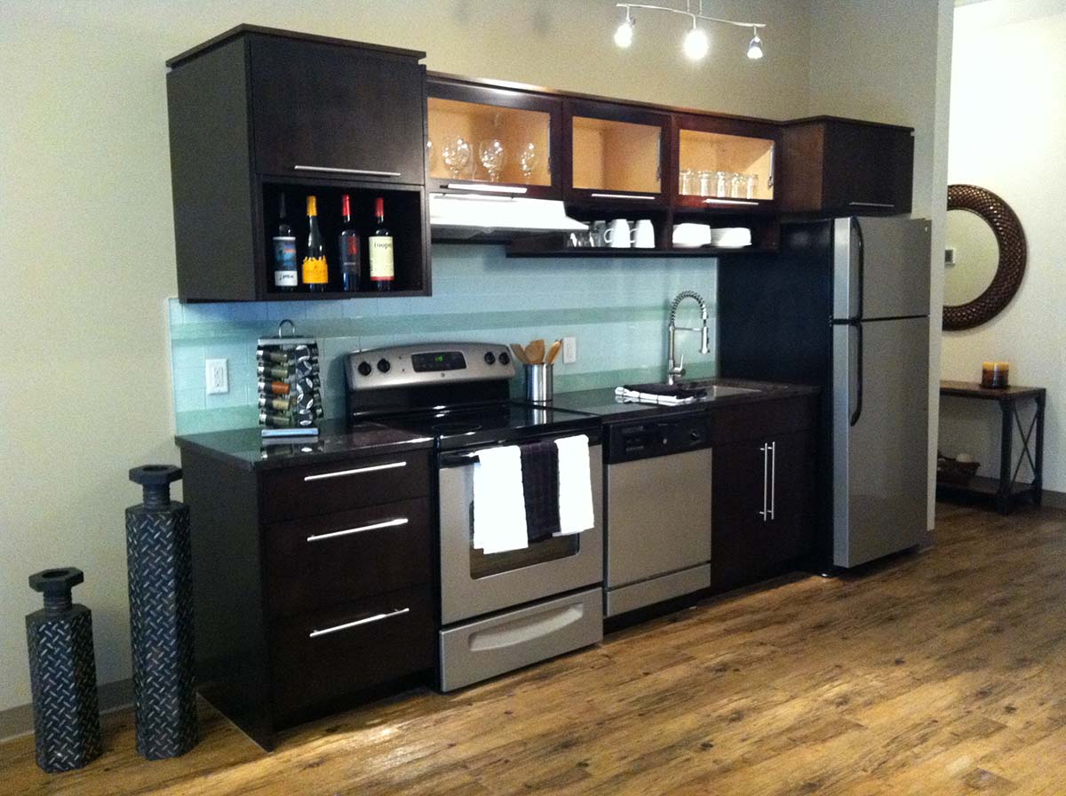 Cadillac lofts kitchen