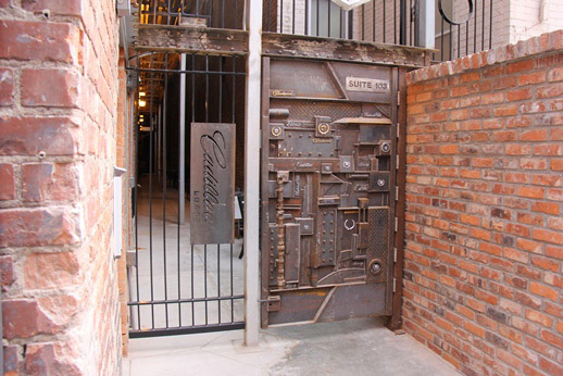 Cadillac lofts entrance