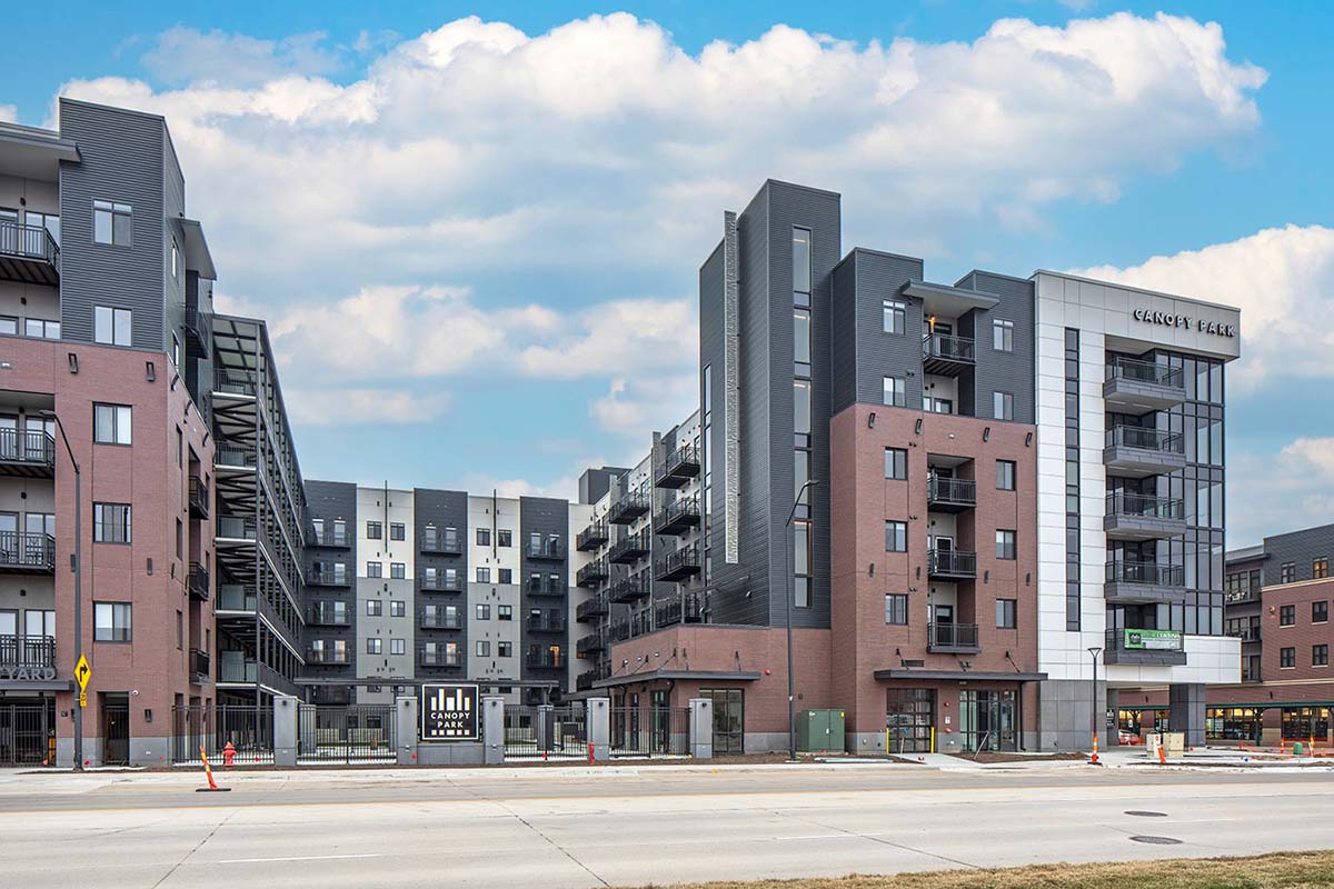 canopy park apartment building