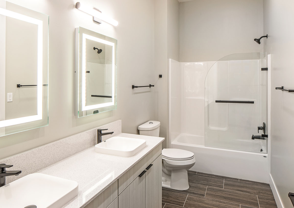 canopy park apartment bathroom