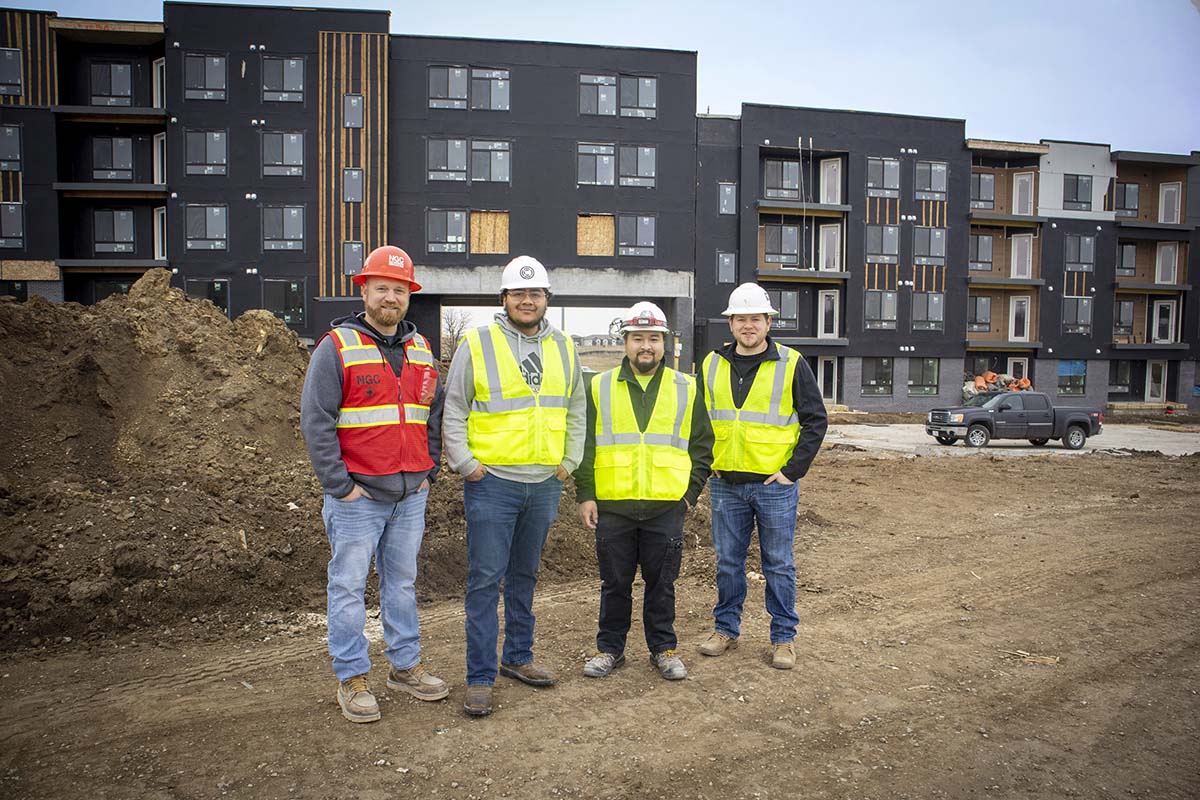 Chateau apartment and NGC workers
