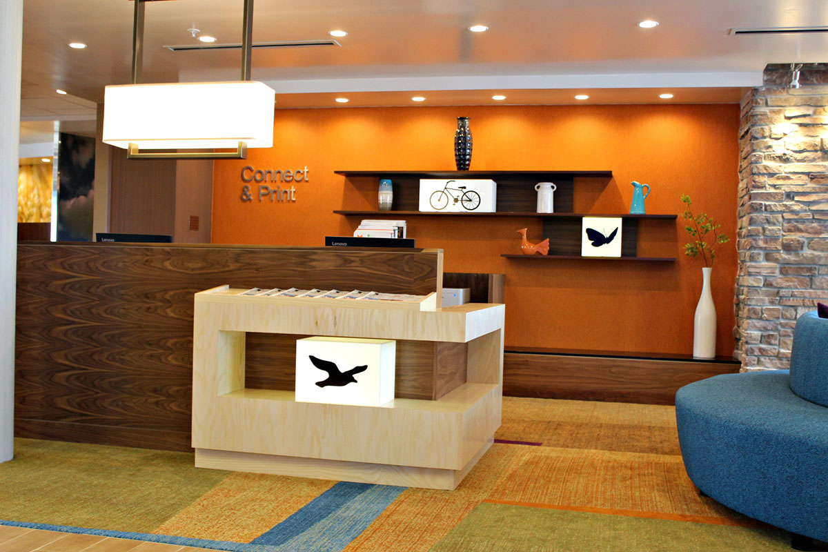 Fairfield Inn front desk