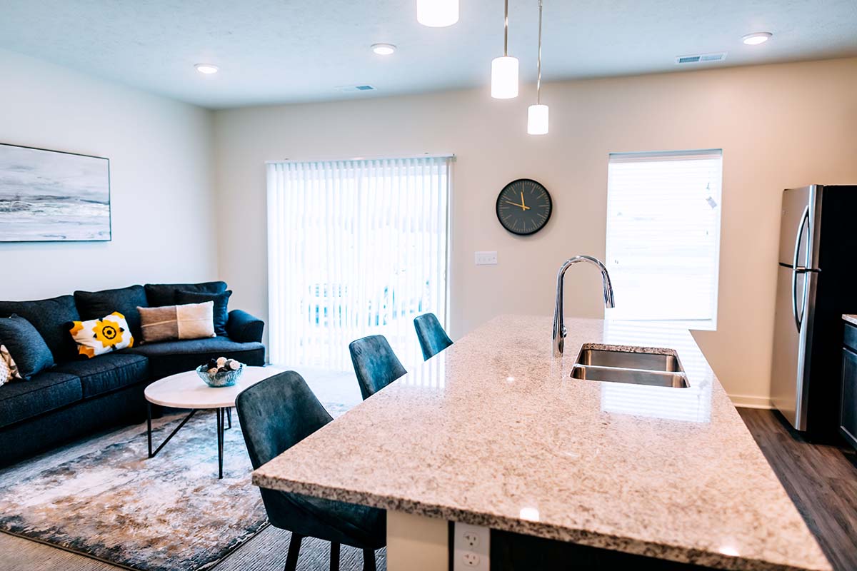 Heartland flats kitchen