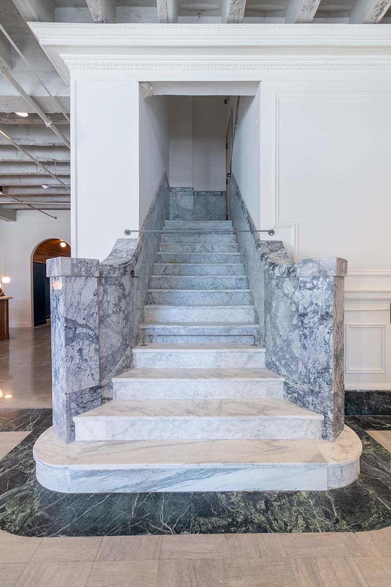 Hotel indigo marble stair