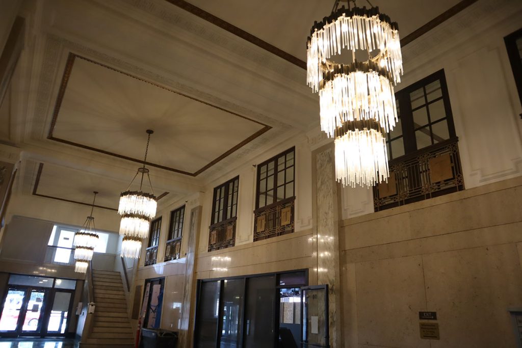 terminal building ceiling