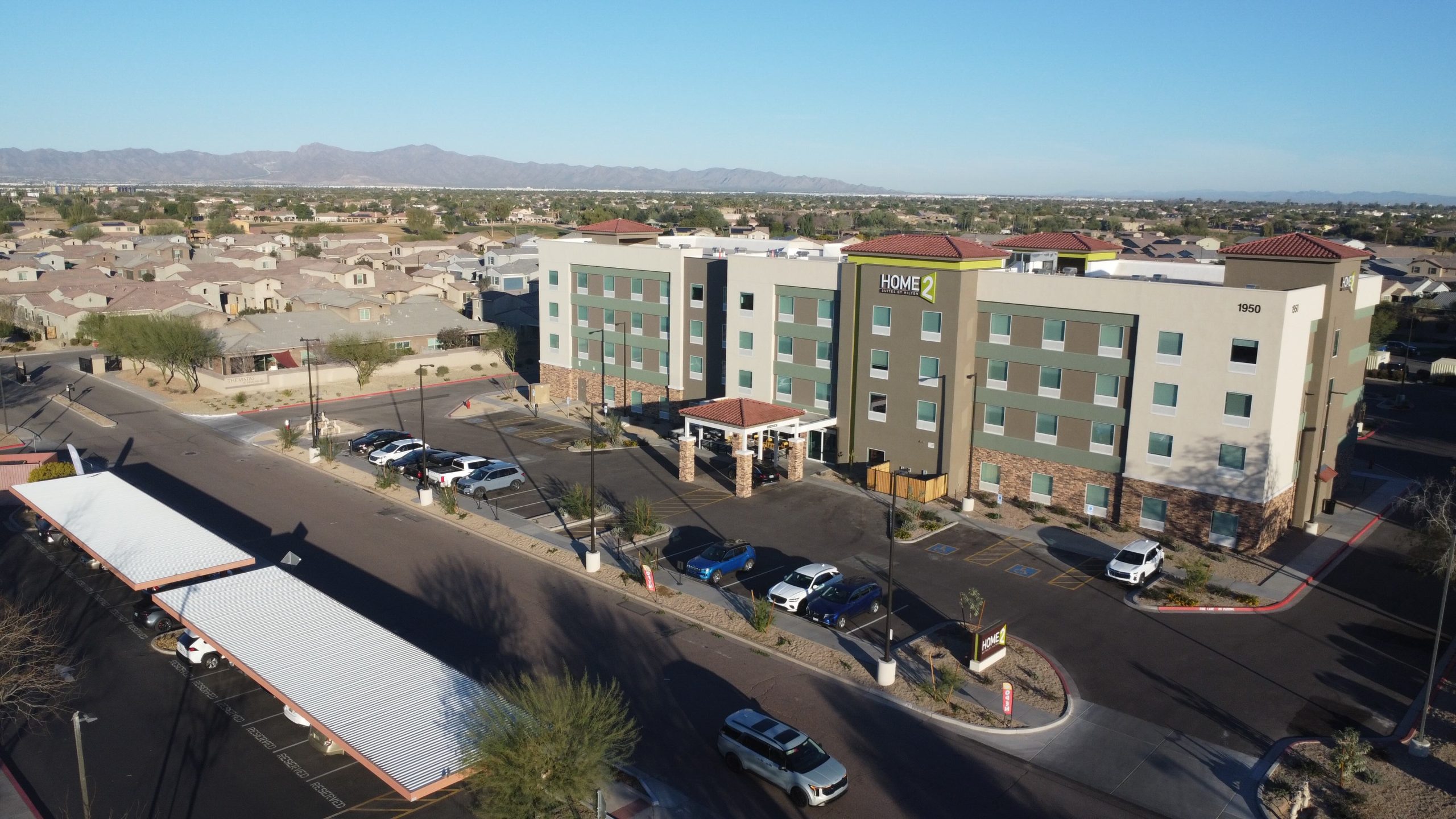 General Contracting and Construction of Home2Suites Hotel in Goodyear, Arizona by NGC Group Inc
