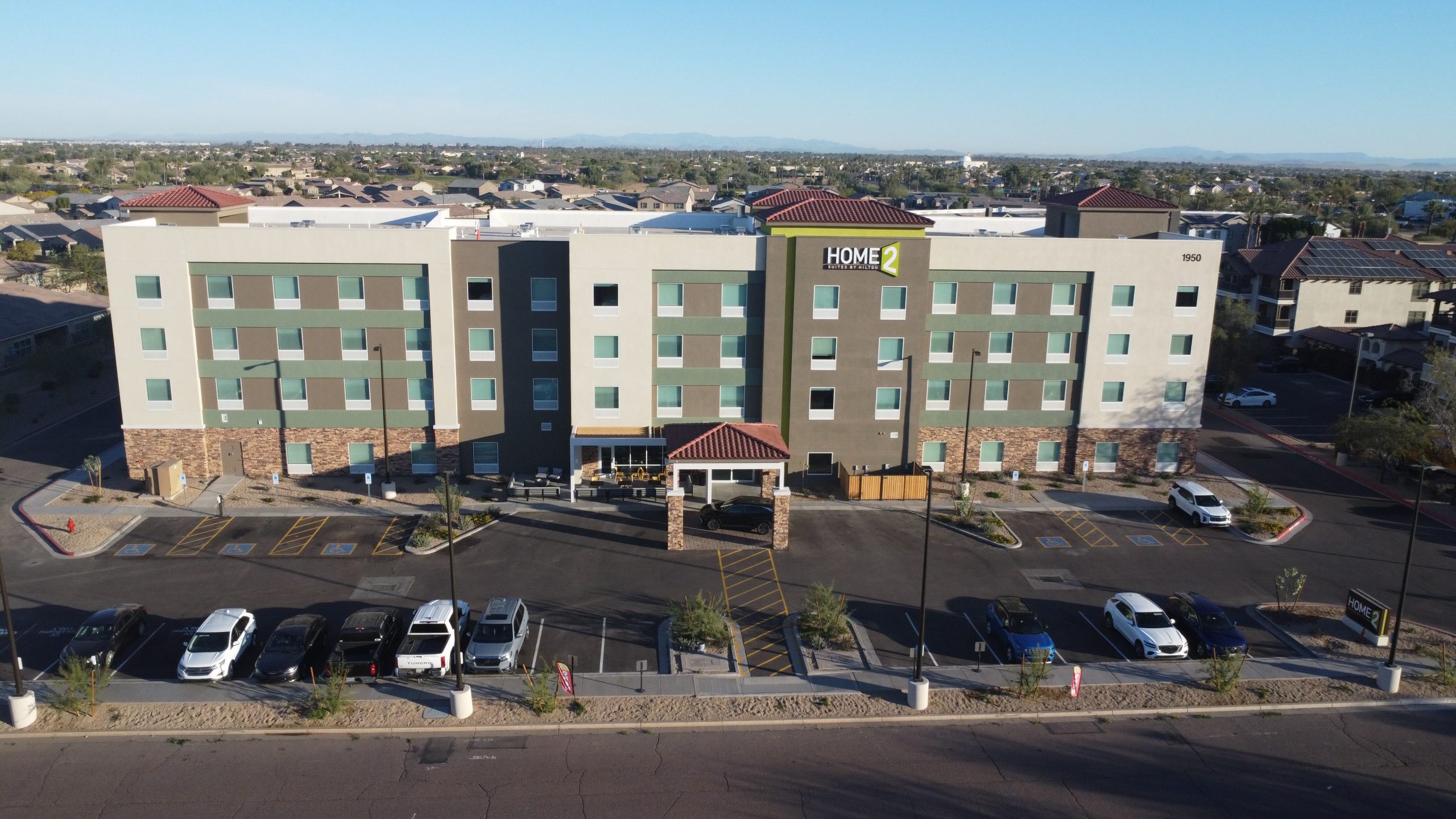 General Contracting and Construction of Home2Suites Hotel in Goodyear, Arizona by NGC Group Inc