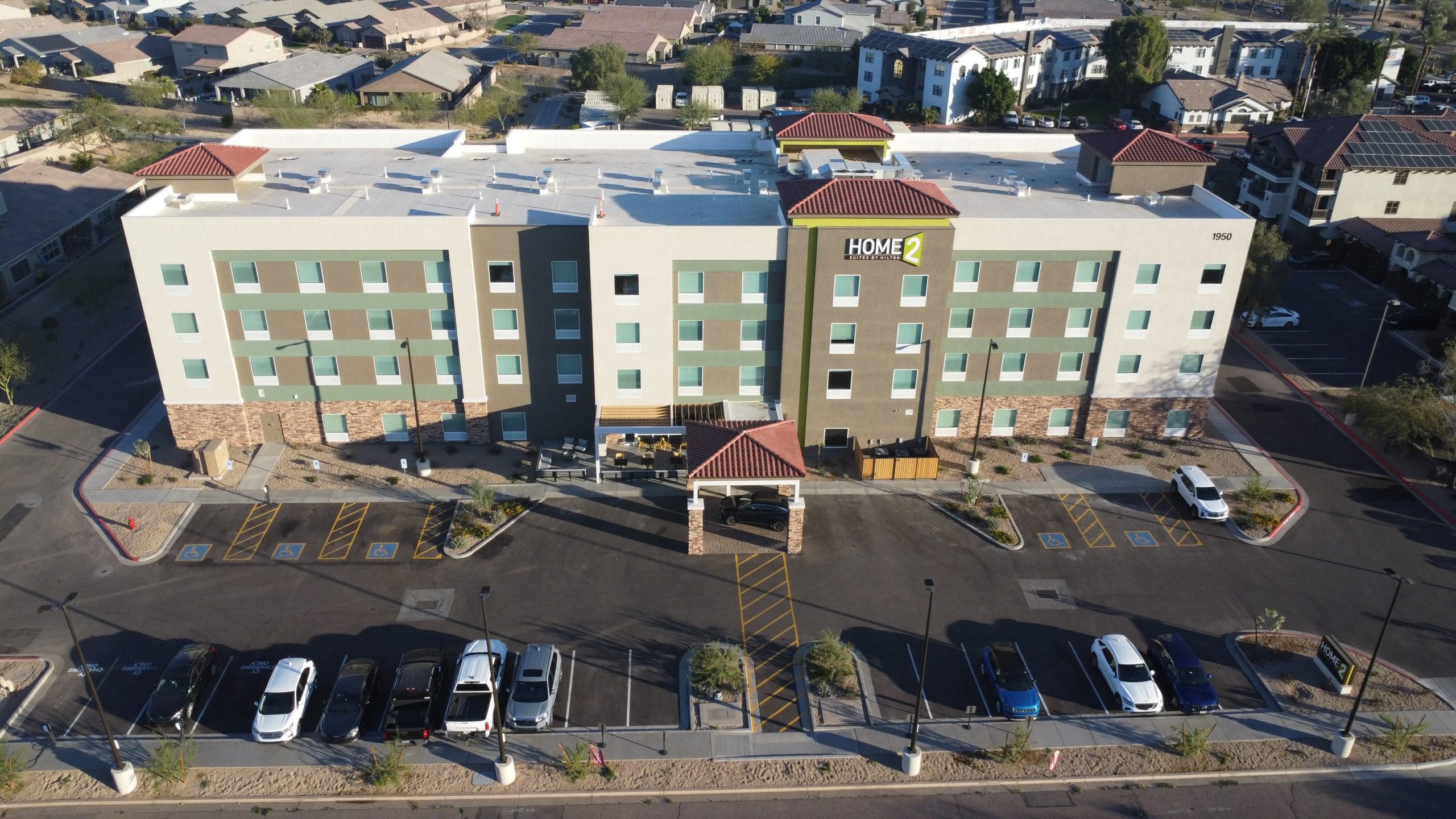 General Contracting and Construction of Home2Suites Hotel in Goodyear, Arizona by NGC Group Inc