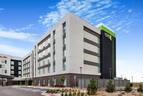 commercial general contracting by NGC Group Inc for dual Hampton Inn and Home2 Suites in Aurora, Colorado