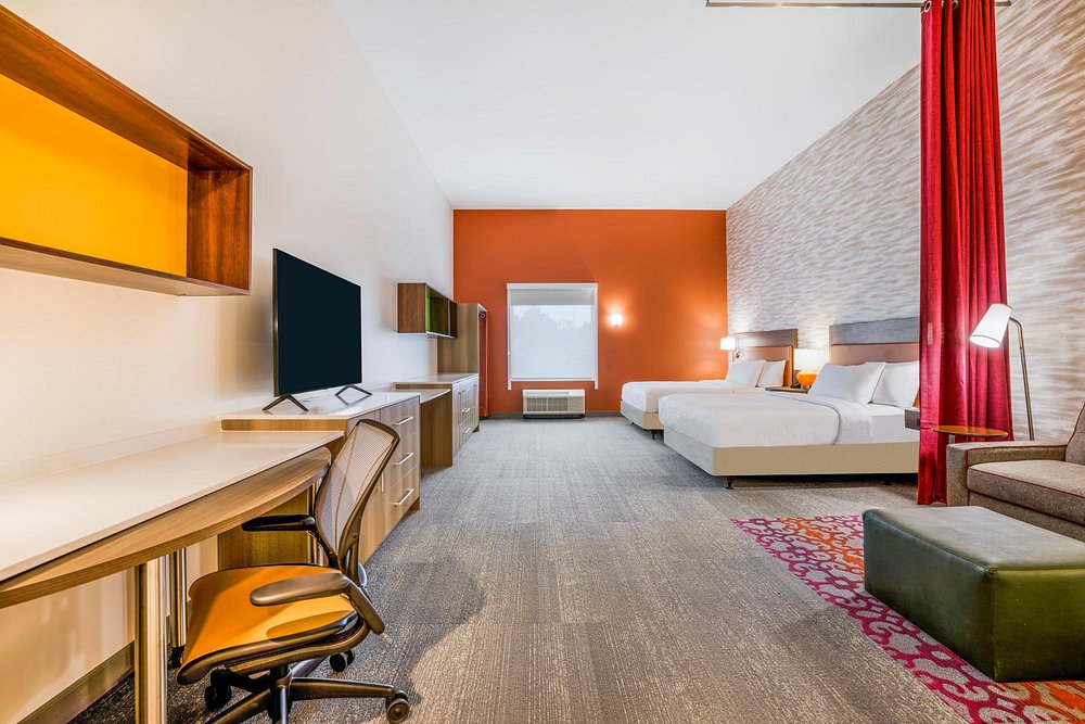 commercial general contracting by NGC Group Inc for dual Hampton Inn and Home2 Suites in Aurora, Colorado